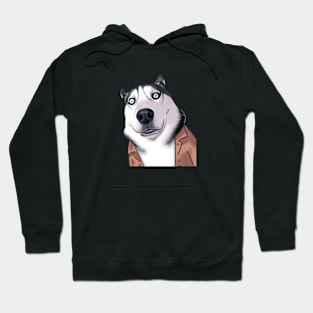 Funny Siberian Husky Hoodie